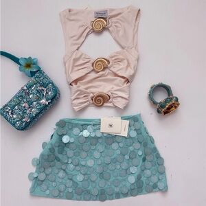 PEPERMAYO movie star mini skirt